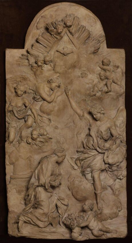 The Annunciation (1700-1715) by Angelo Rossi