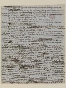 Original manuscript of Little Dorrit, by Charles Dickens, vol. 3 thumbnail 1