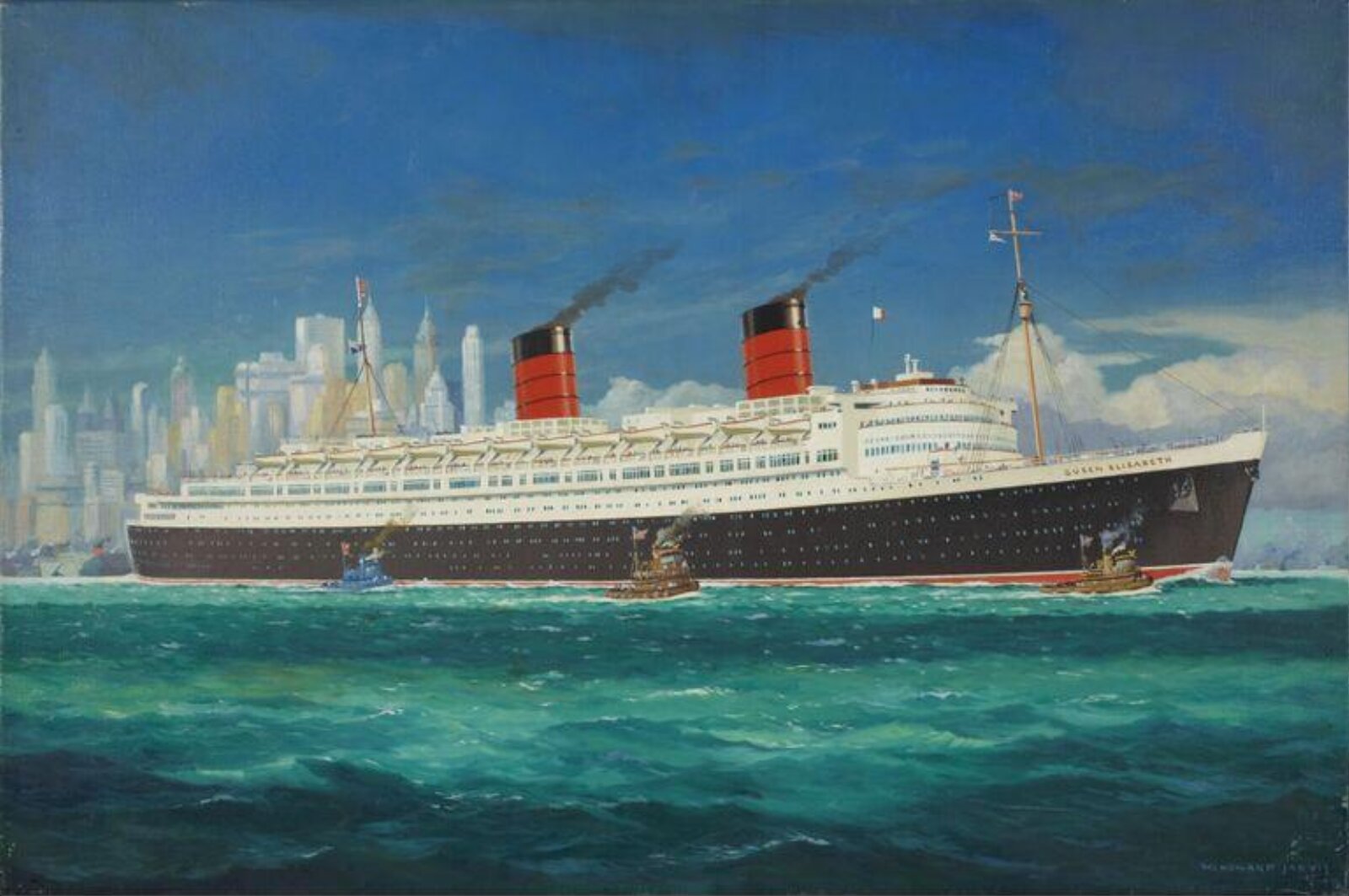 Queen Elizabeth, William Howard Jarvis, 1963-1964