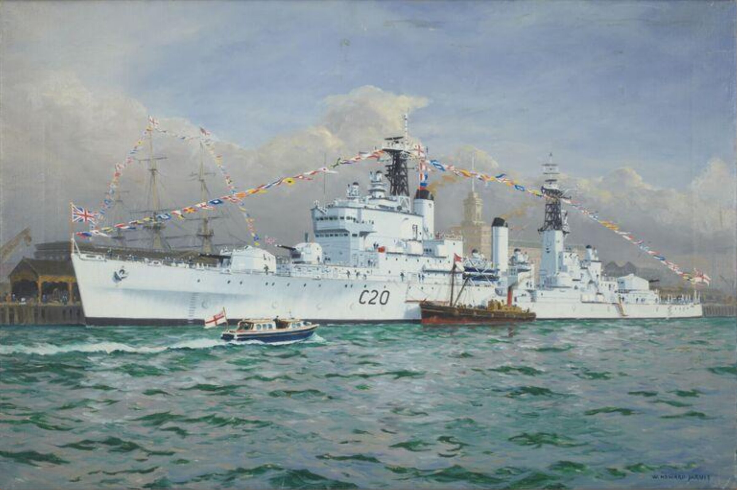 Tiger, Royal Naval vessel C20, William Howard Jarvis, 1963-1964