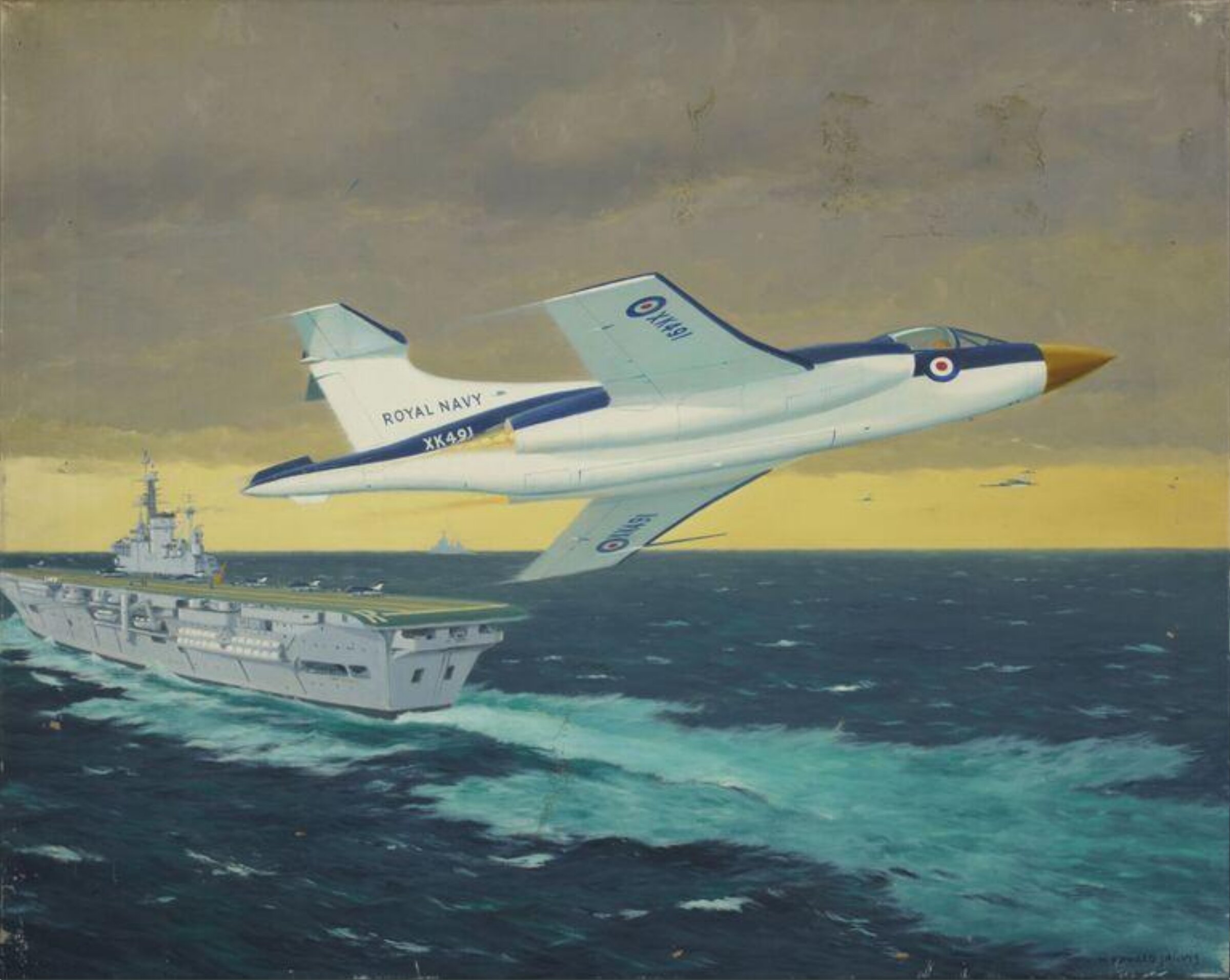North American 39, NA39; royal navy, William Howard Jarvis, 1960s