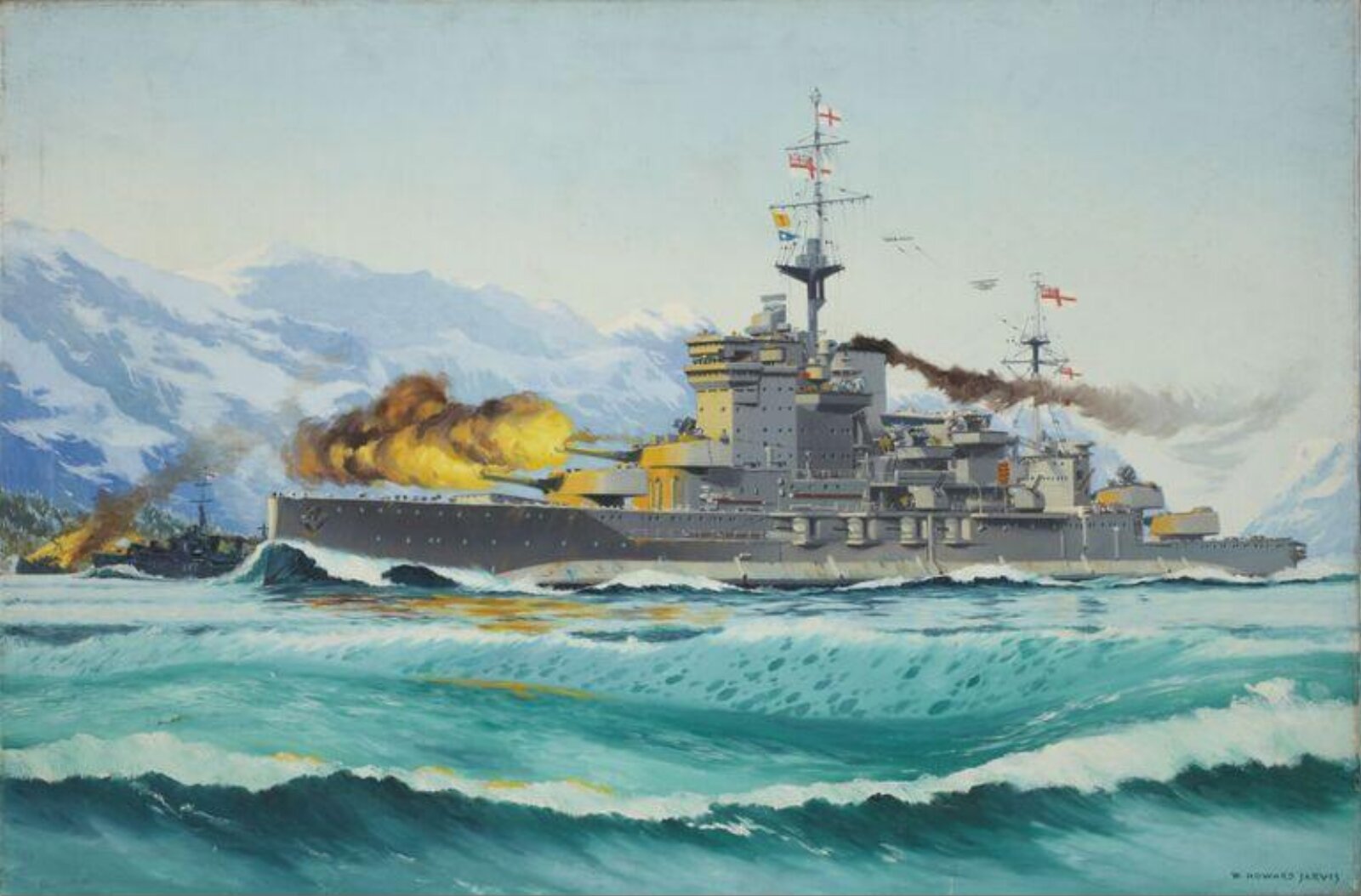 Warspite, William Howard Jarvis, 1963-1964