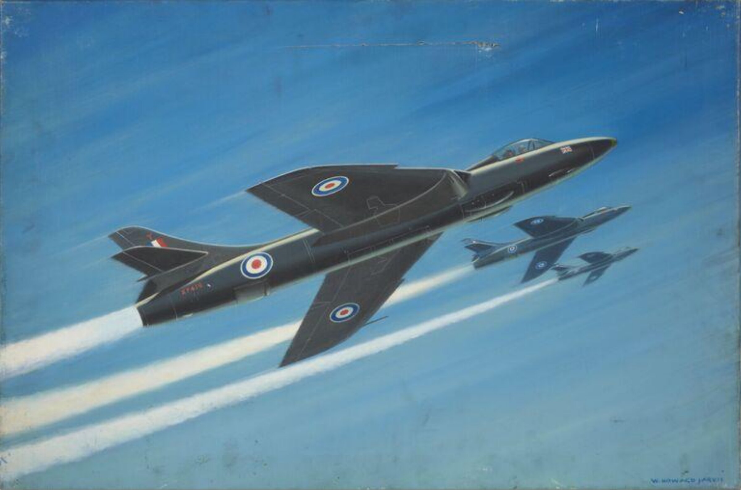 Hawker Hunter, William Howard Jarvis, 1960s