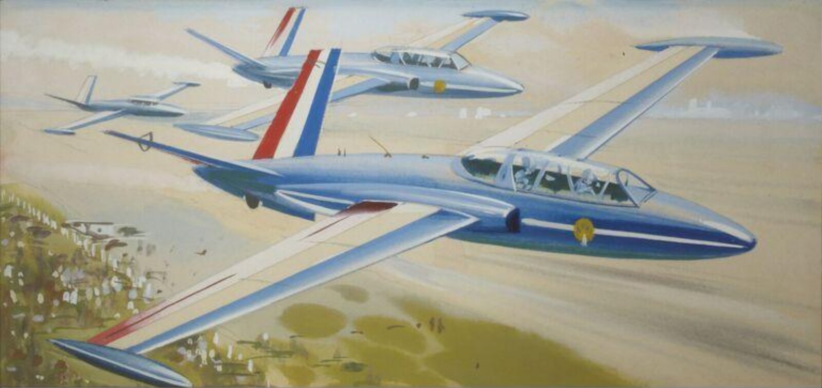 Oil painting, Kenneth A McDonough, 1976