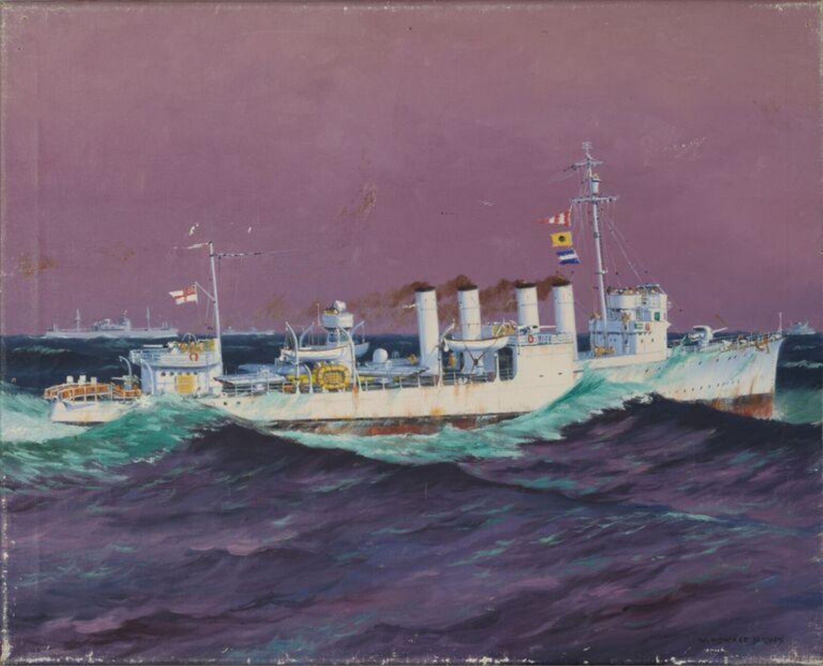 HMS Campbeltown, William Howard Jarvis, 1960s