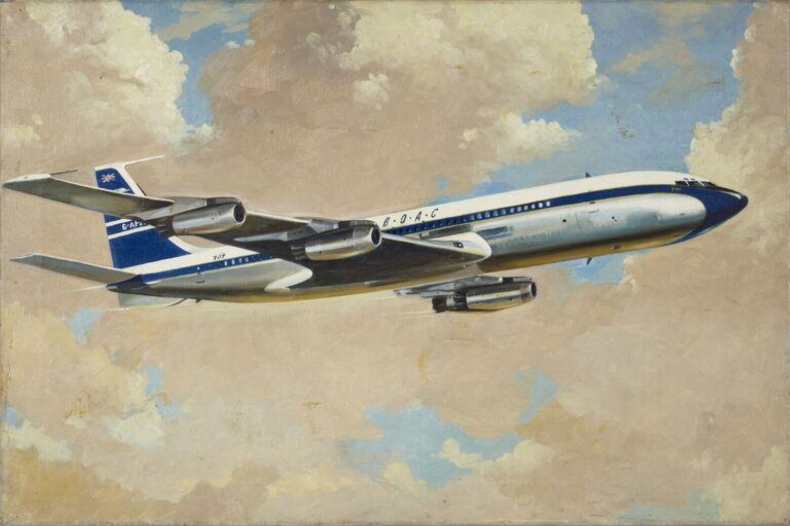 Boeing 707, Charles Oates, 1963
