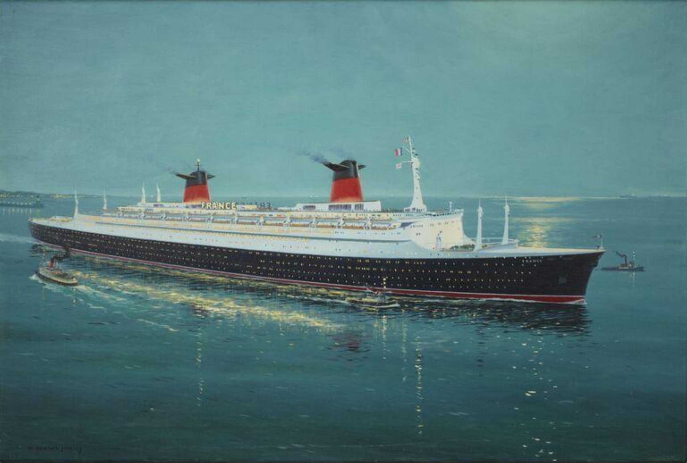 ss france, William Howard Jarvis, 1960s