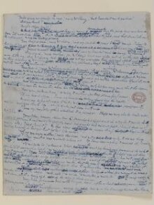 Original manuscript of Little Dorrit, by Charles Dickens, vol. 8 thumbnail 1