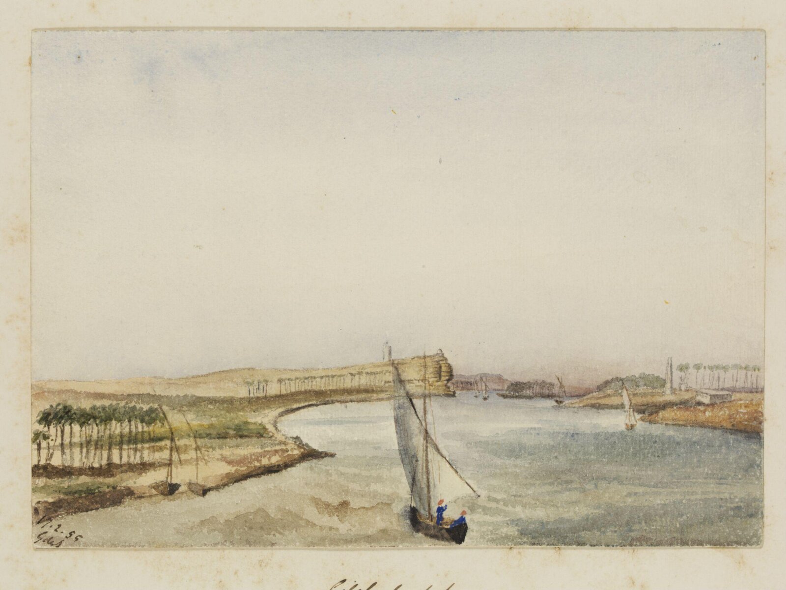 `Gibel-el-dab', George de Sausmarez, 1855