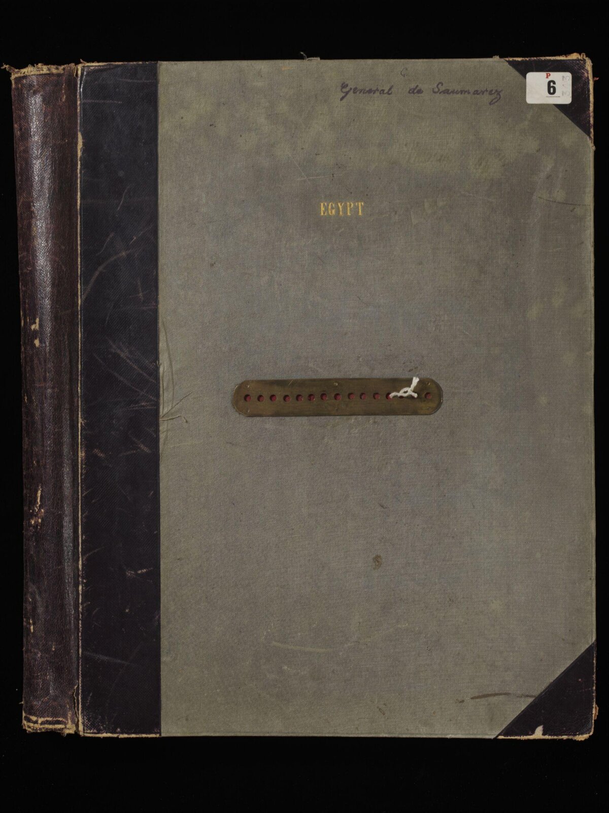 Album, George de Sausmarez, 1855