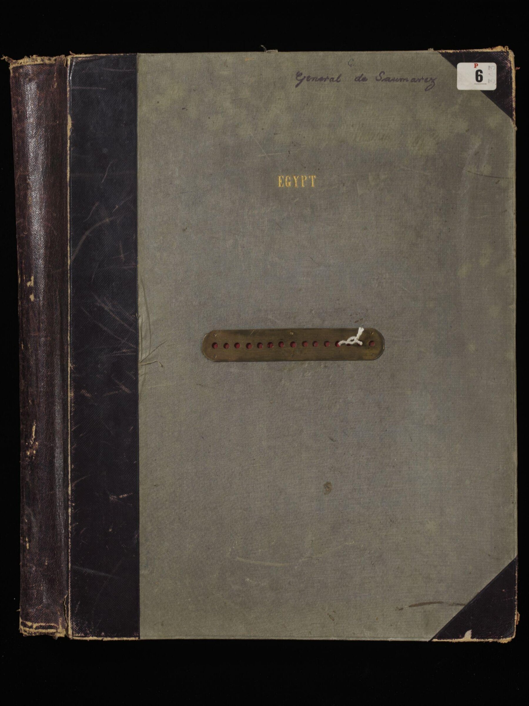 Album, George de Sausmarez, 1855