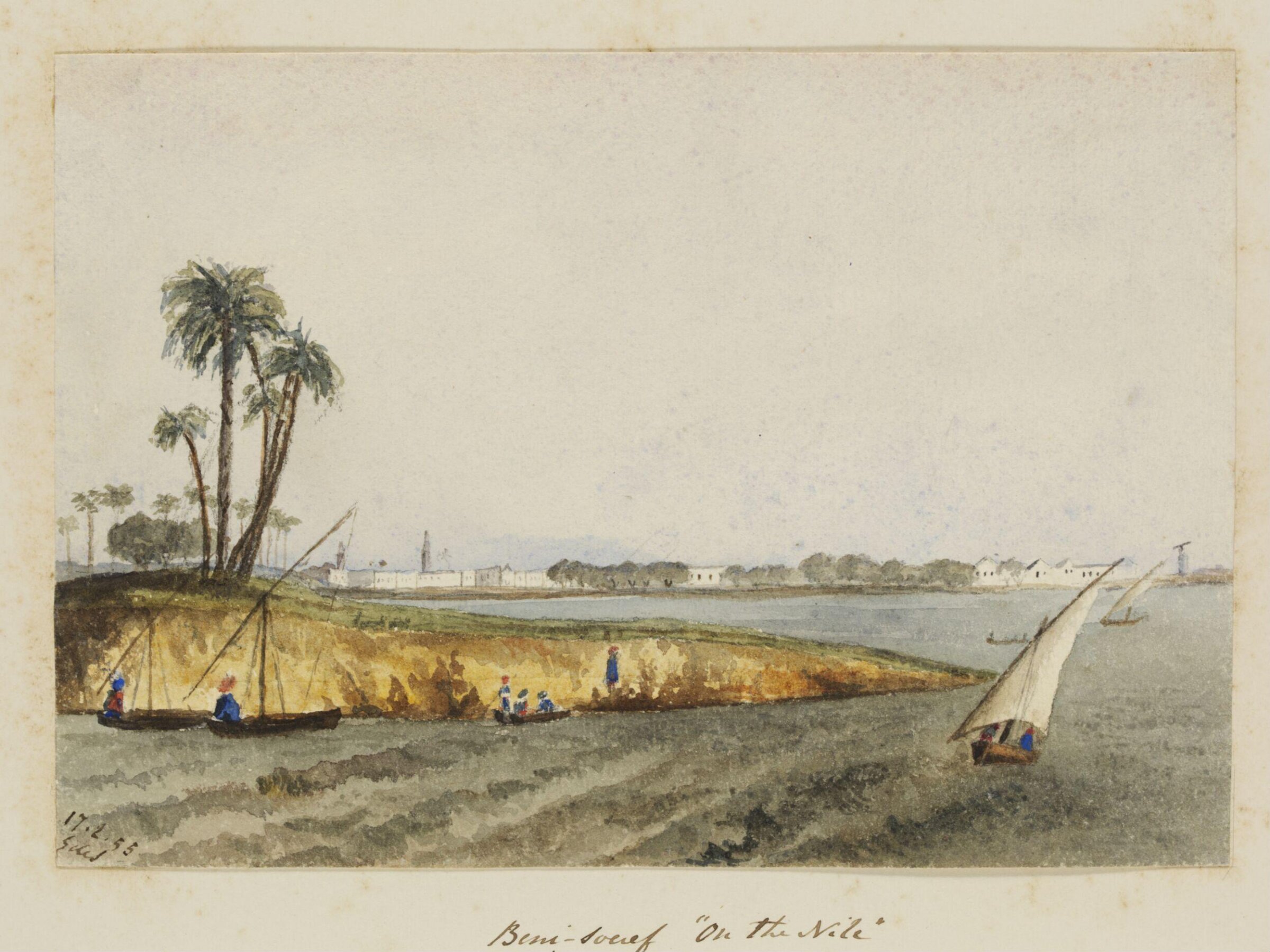`Beni-Souef "On the Nile", George de Sausmarez, 1855
