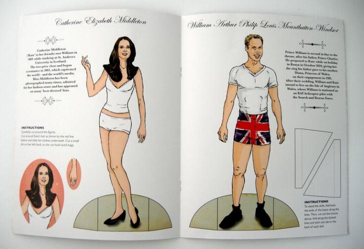 Royal Wedding William & Kate, A Dress-up Dolly Book image