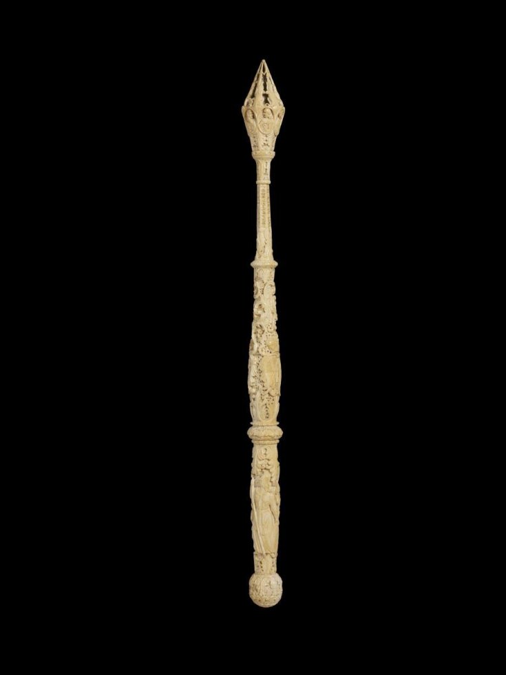 Sceptre with portraits of Electors of Saxony top image