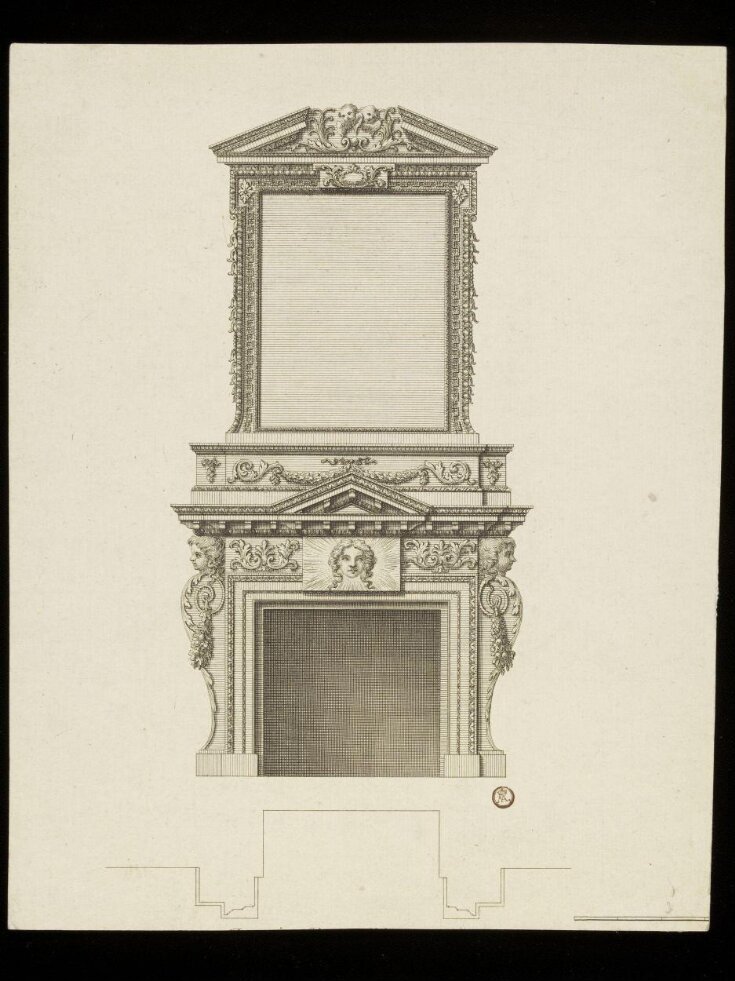 The Plans, Elevations, and Sections; Chimney-Pieces, and Cielings [sic] of Houghton in Norfolk; The Seat of the Rt. Honourable Sr. Robert Walpole ... top image
