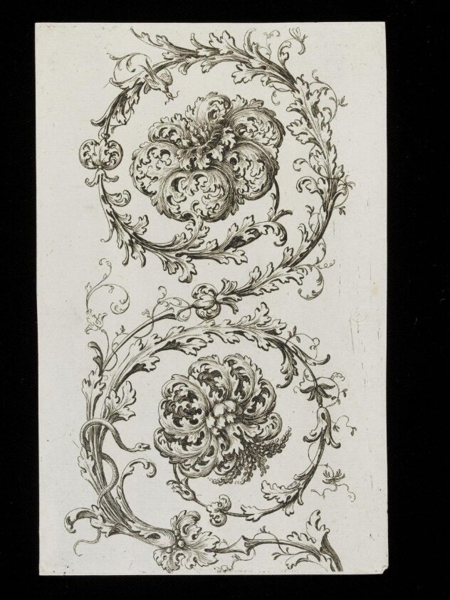 Romanisches Laubwerk Erster Theil (c. 1650-1704) by Leonhard Heckenauer