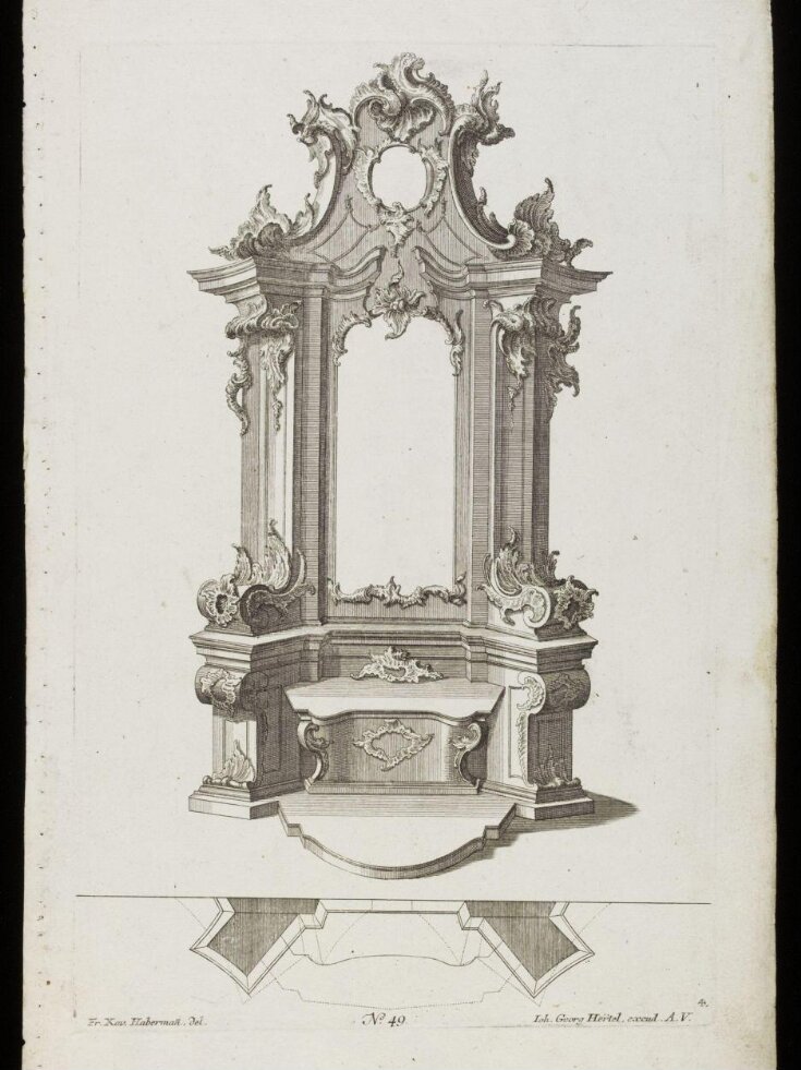 Design for an altar top image