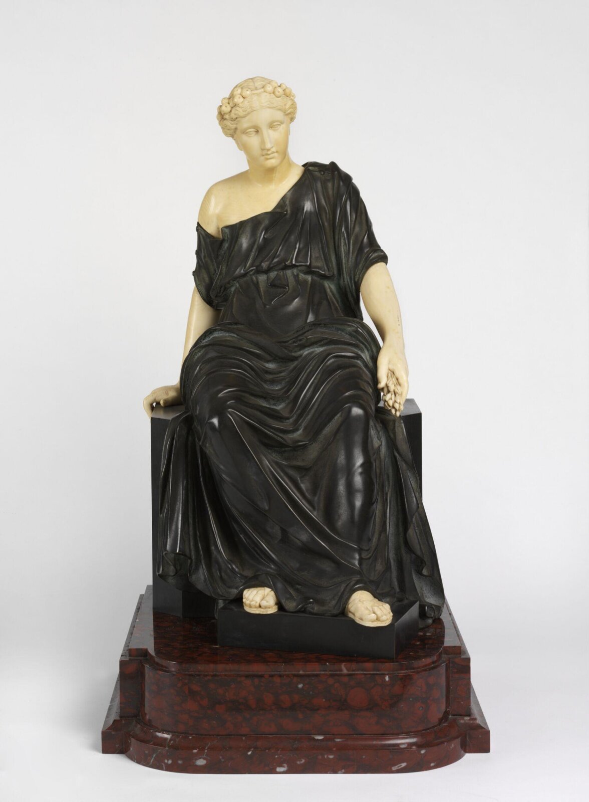 Ceres seated, Deniere, ca. 1870