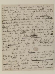 Original manuscript of Oliver Twist, or the parish boy's progress, by Charles Dickens, vol. 2 thumbnail 1