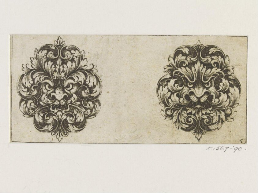 Engraving (1660-1675) by Robert Mussard