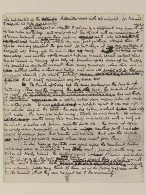 Original manuscript of American notes, vol. 4, by Charles Dickens