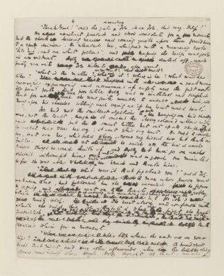 Original manuscript of Barnaby Rudge, vol. 3