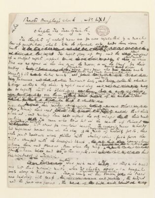 Original manuscript of Barnaby Rudge, vol. 4
