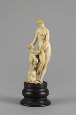 Venus and Cupid with a dolphin, ca. 1850