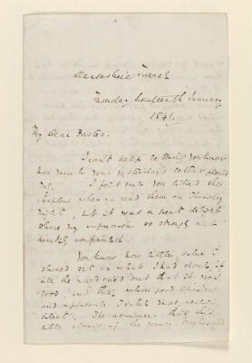 Original manuscript of The Old Curiosity Shop, vol. 1