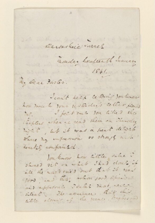 Original manuscript of The Old Curiosity Shop, vol. 1
