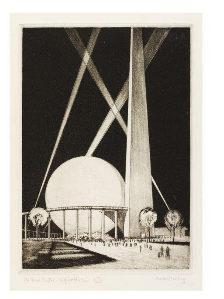 Officially Approved Etchings New York World's Fair "Building the World of Tomorrow" image