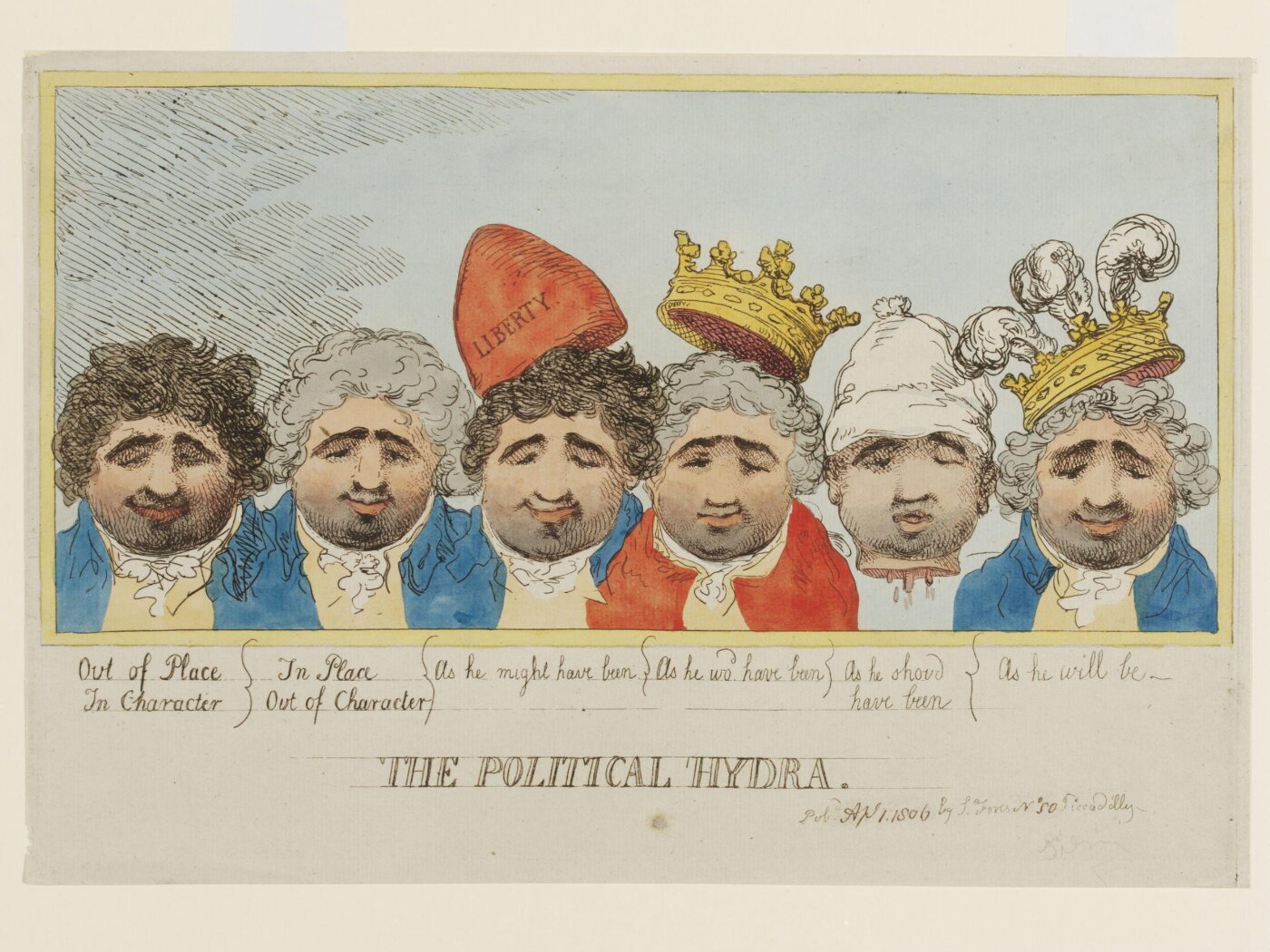 Thomas Rowlandson, The Political Hydra