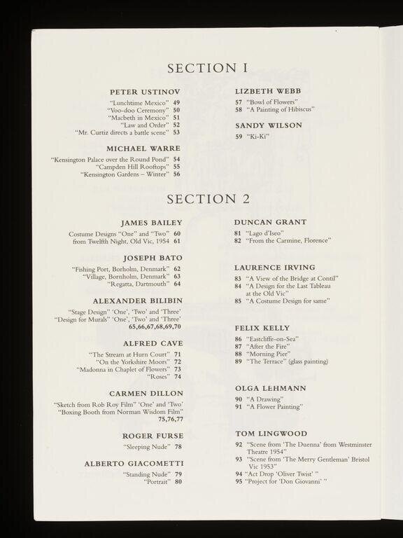 Forged exhibition catalogue produced by John Drewe to authenticate forged works of art
