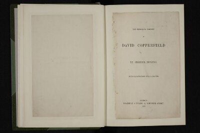 Corrected proofs of The personal history of David Copperfield vol. 1