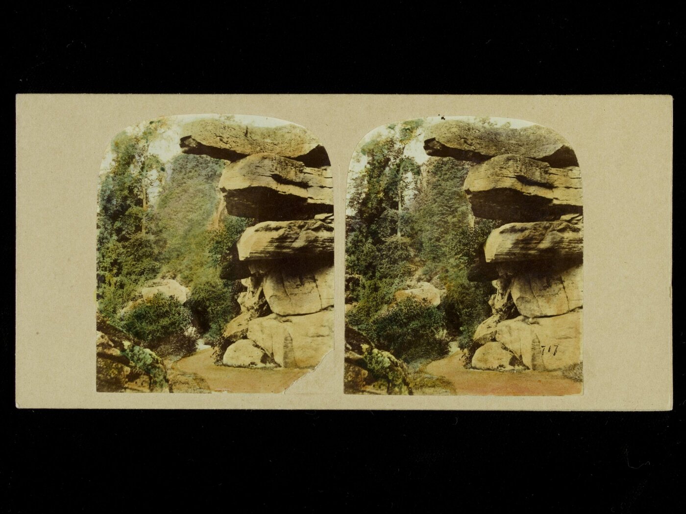 Unknown, View in the Rockery, Chatsworth Pleasure Gardens