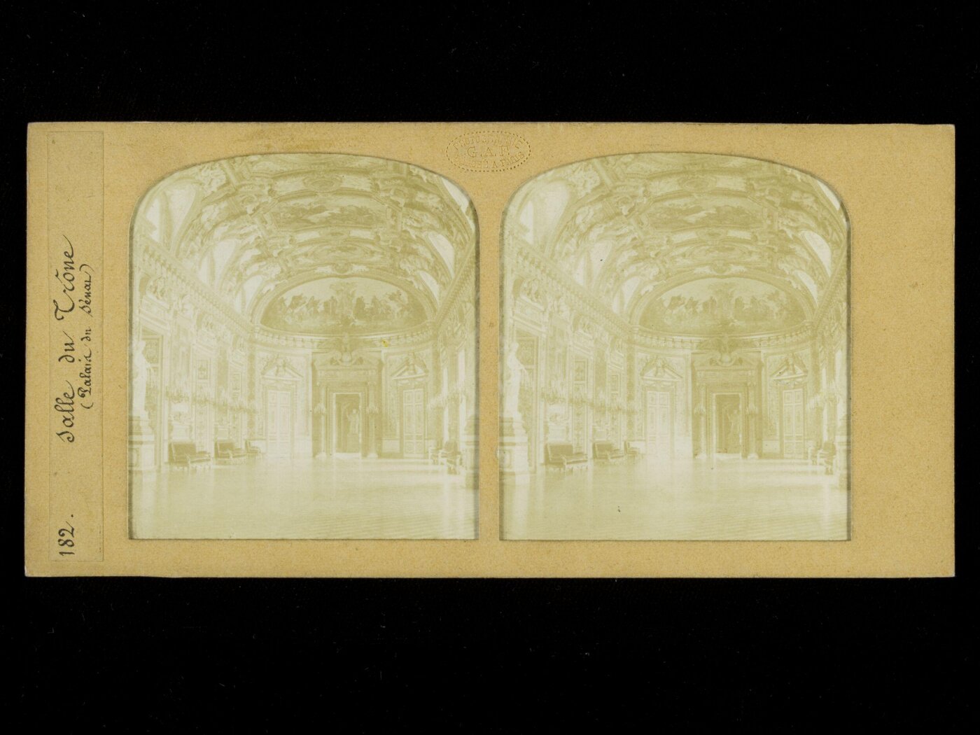 Unknown, Interior view of the Salle du Trone