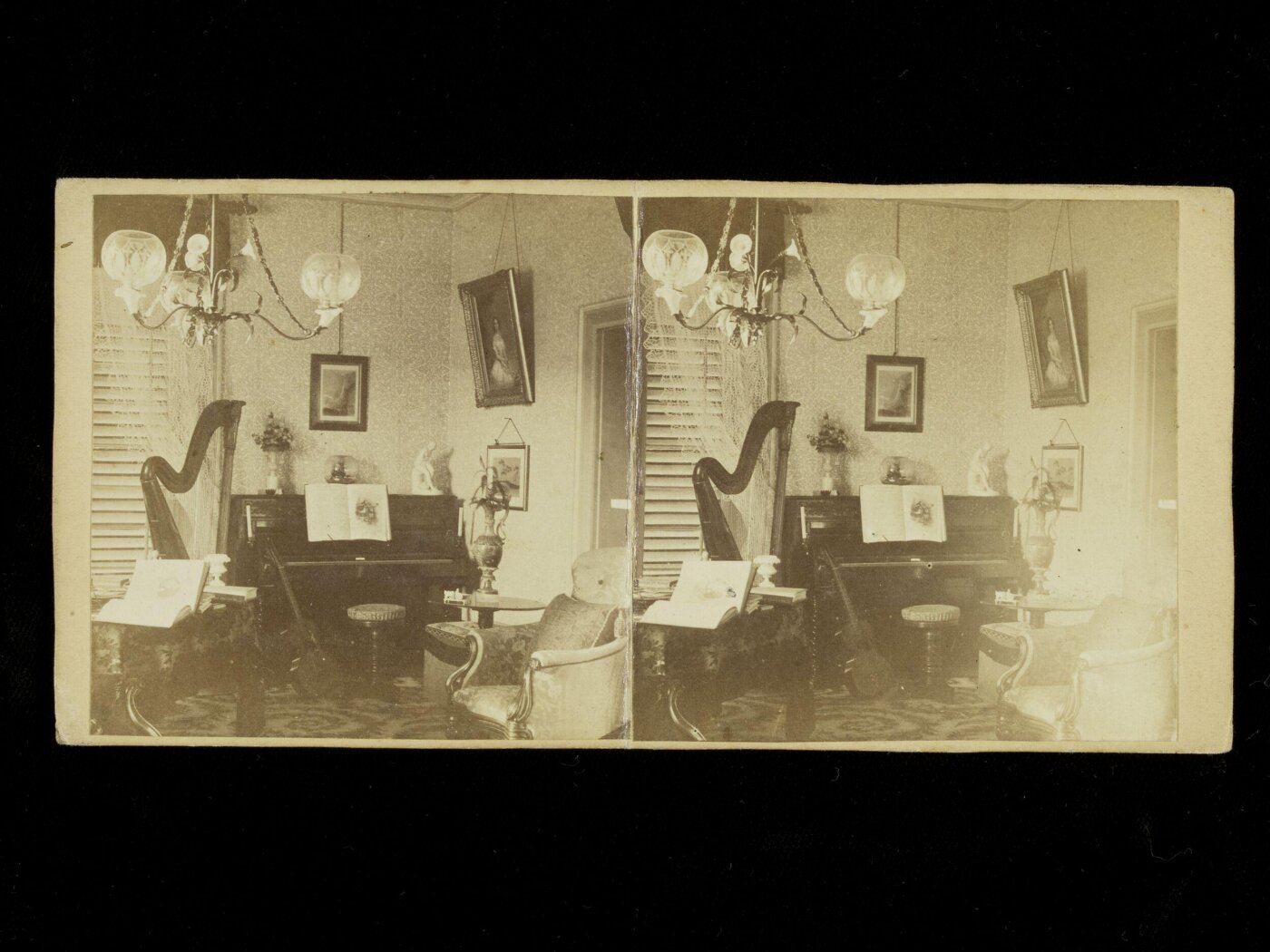 Unknown, Drawing room at Aldridge Lodge