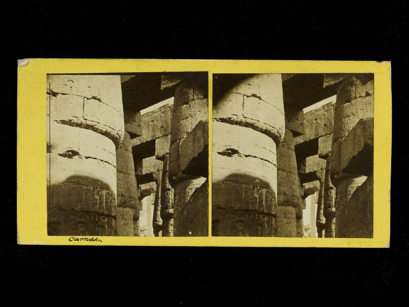 Unknown, Temple of Karnak in Egypt