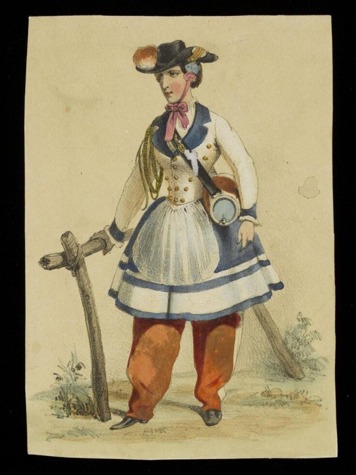 Costume Plate Unknown V A Explore The Collections