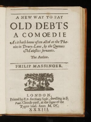 A new way to pay old debts.