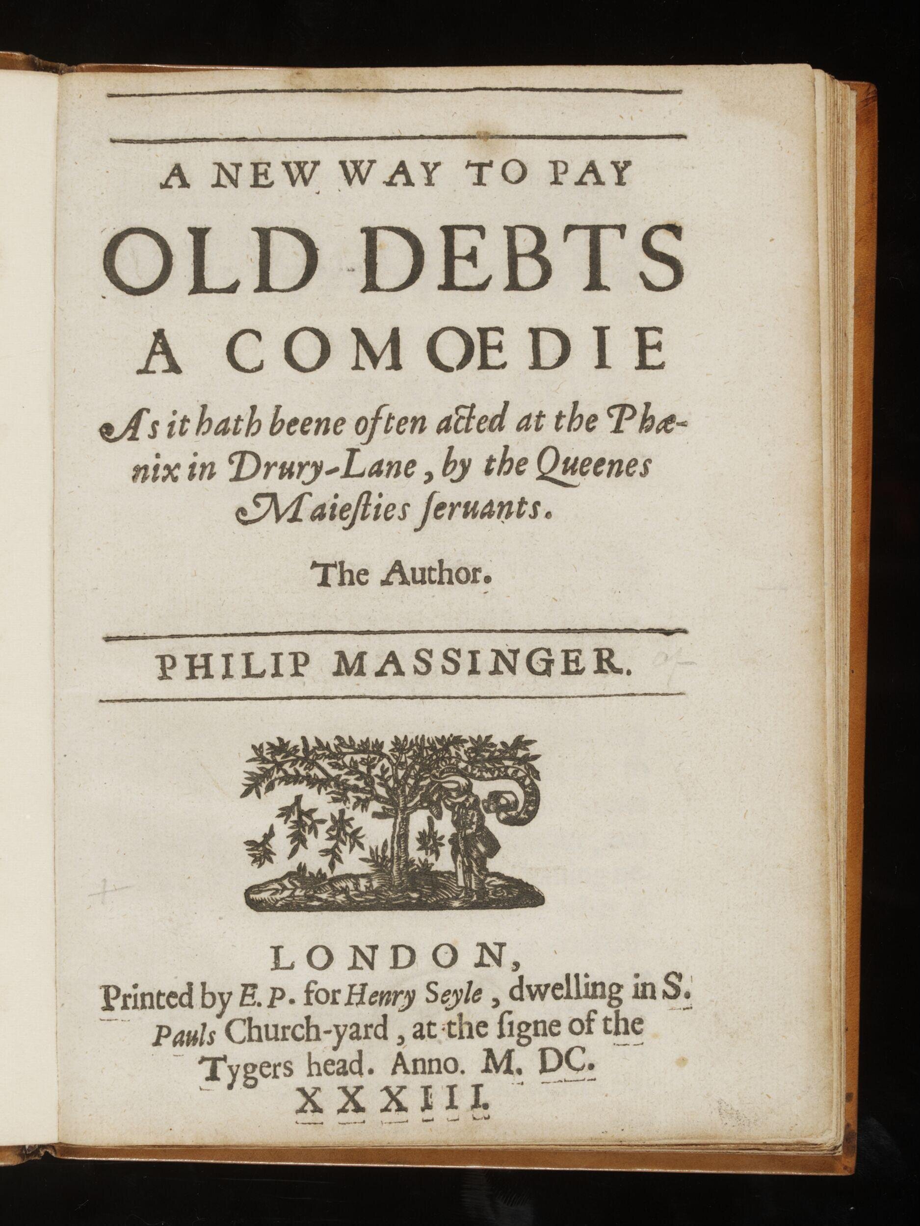 A new way to pay old debts.