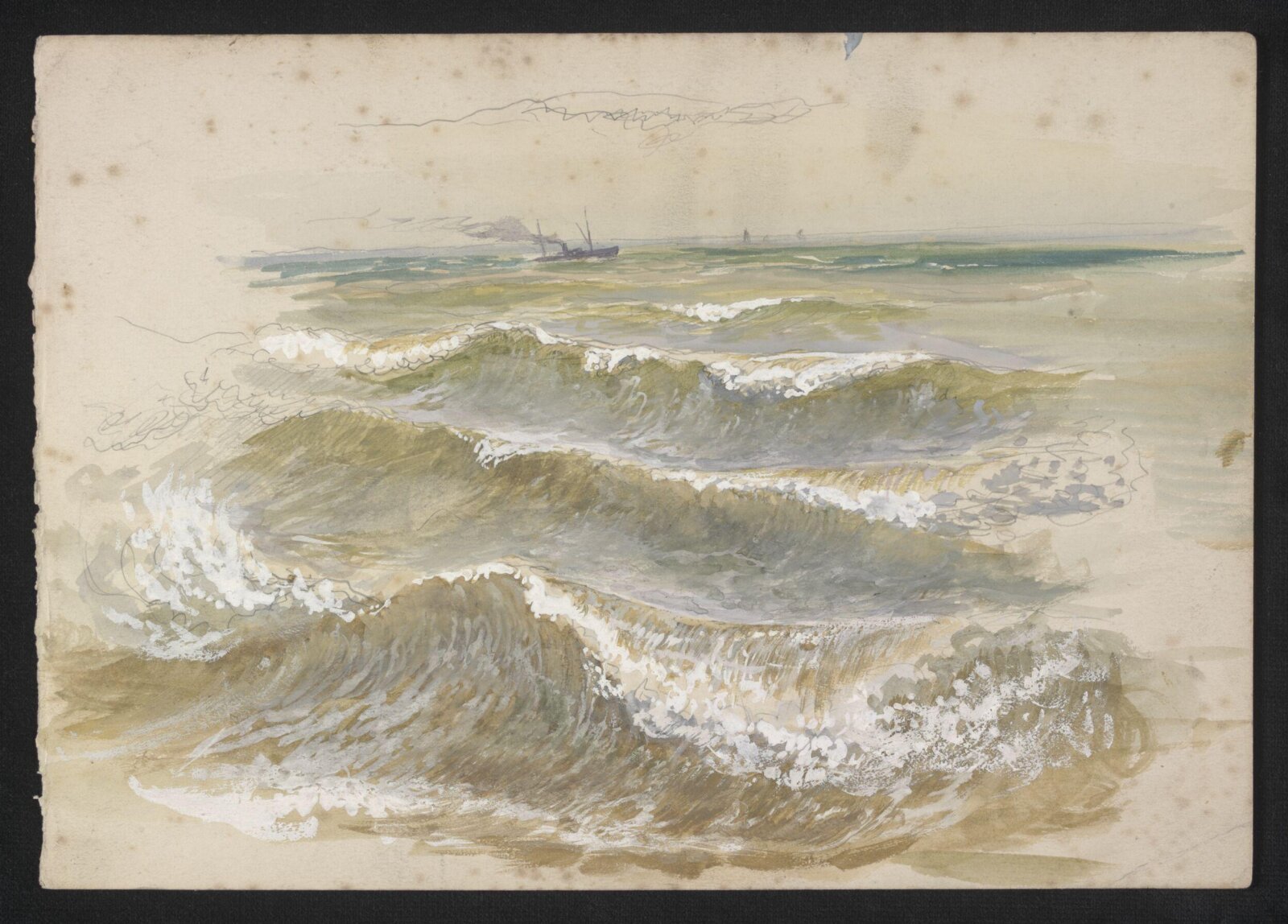 Seascape, Robert Caney, ca.1894