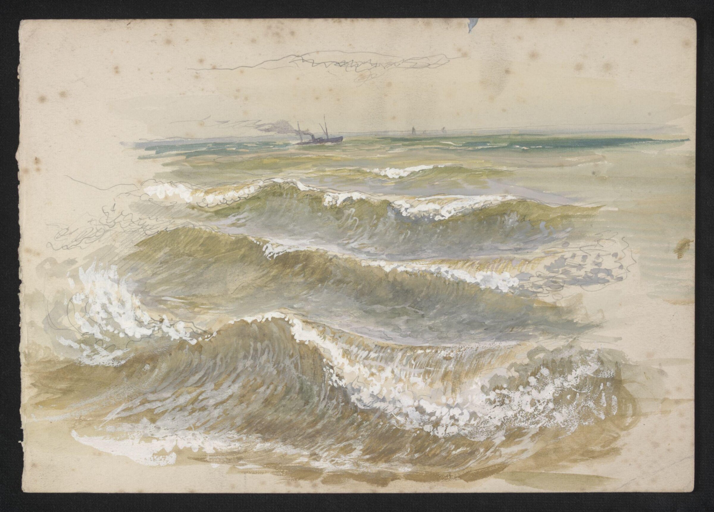 Seascape, Robert Caney, ca.1894