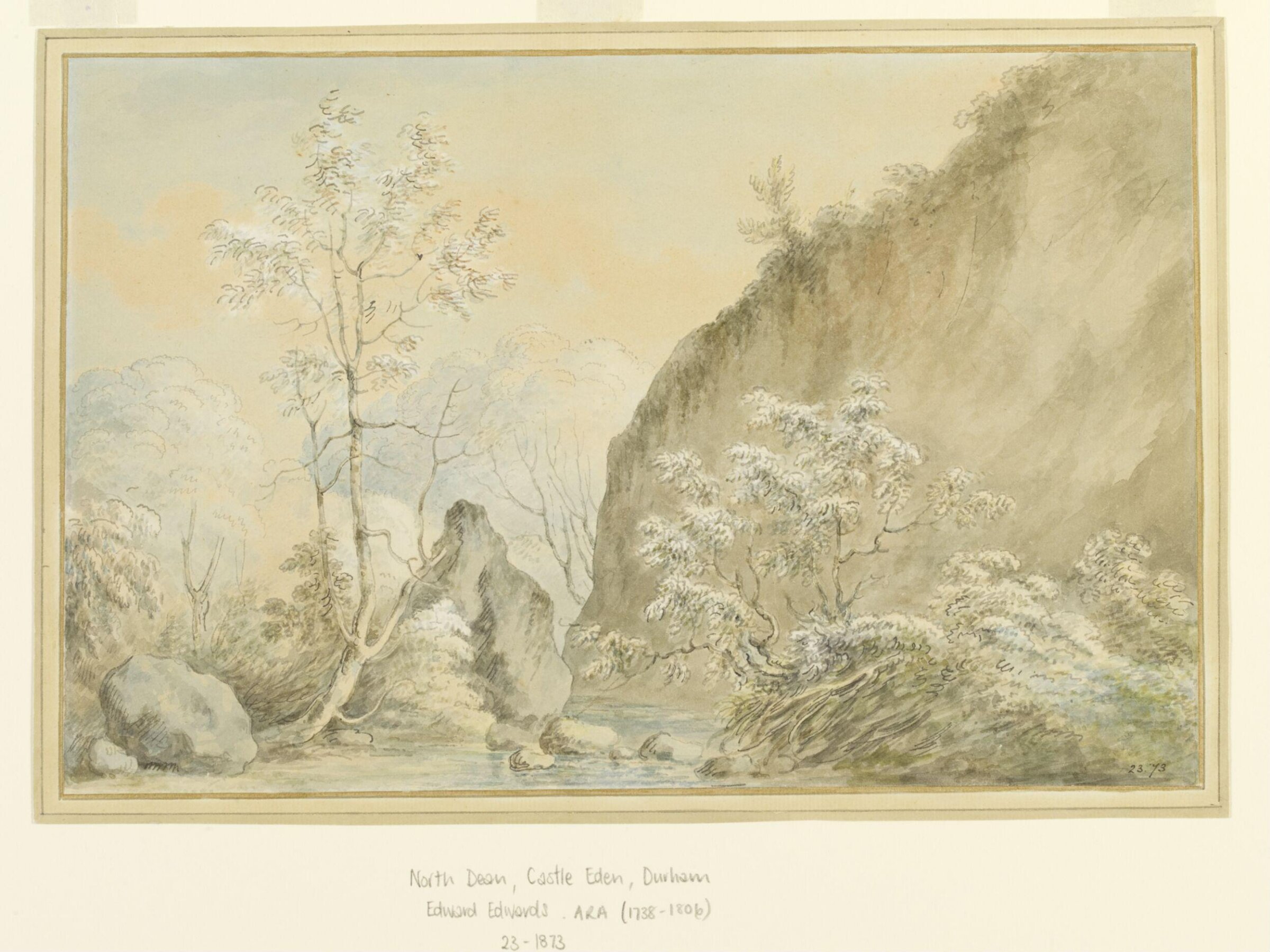 North Dean, Castle Eden, Durham, Edward Edwards, late 18th century