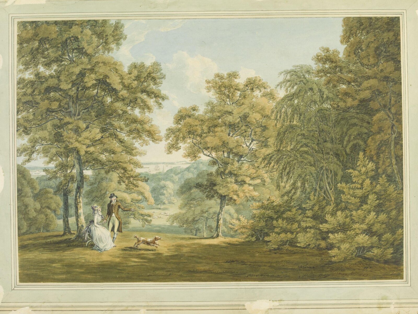 Greenwich Park, John Emes, ca. 1790s
