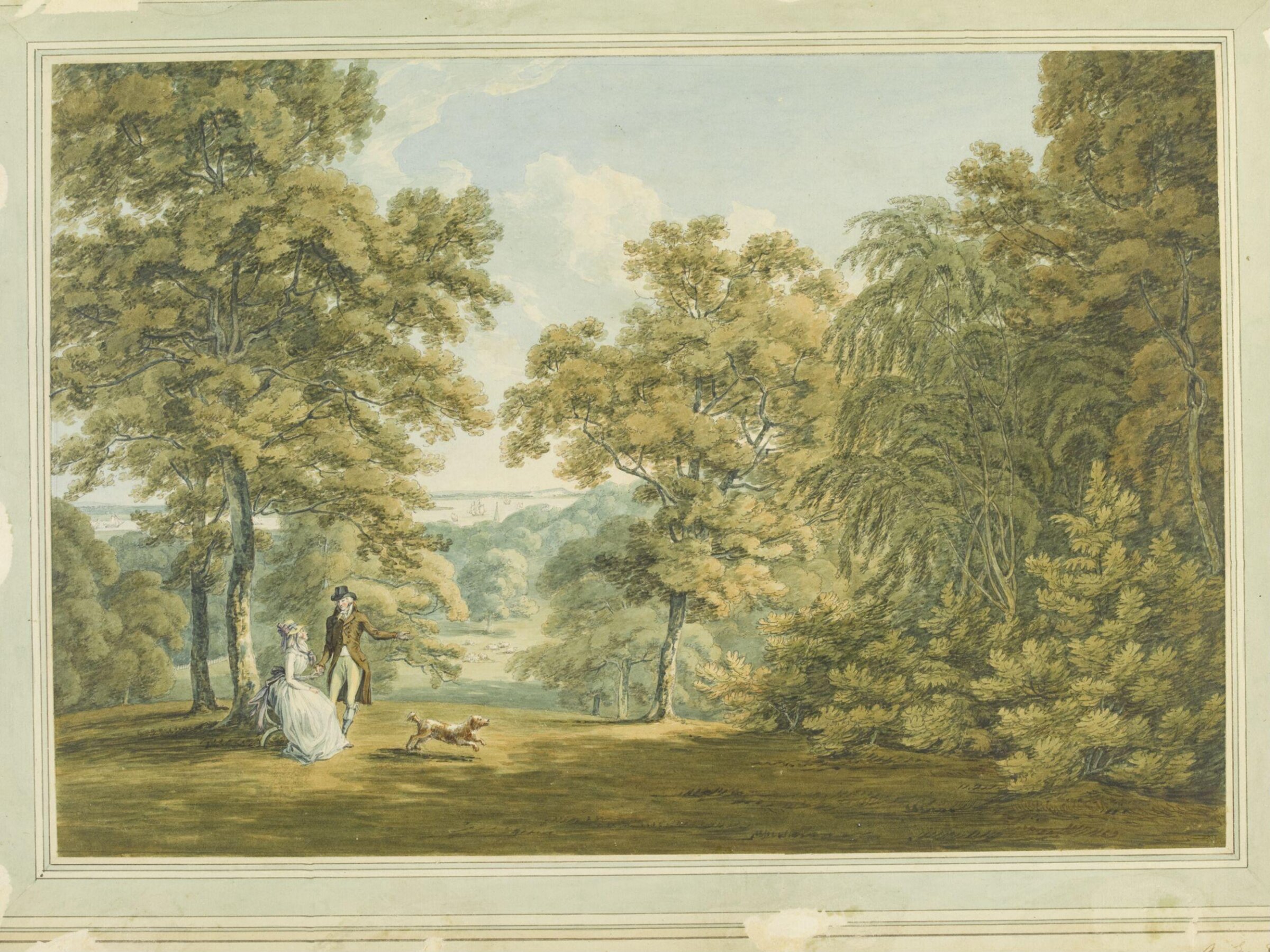 Greenwich Park, John Emes, ca. 1790s