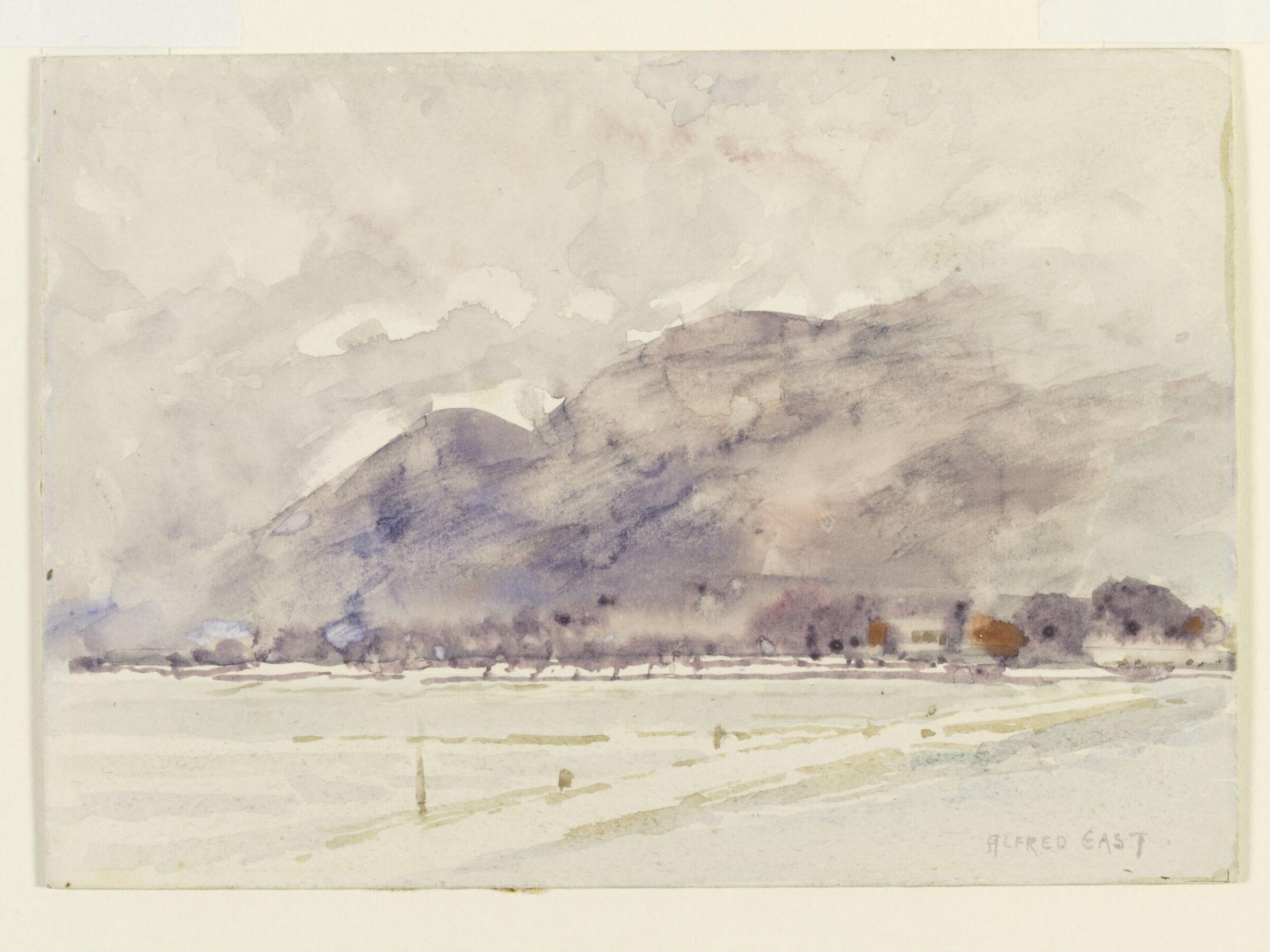 Mountains, Alfred East, late 19th century-early 20th century