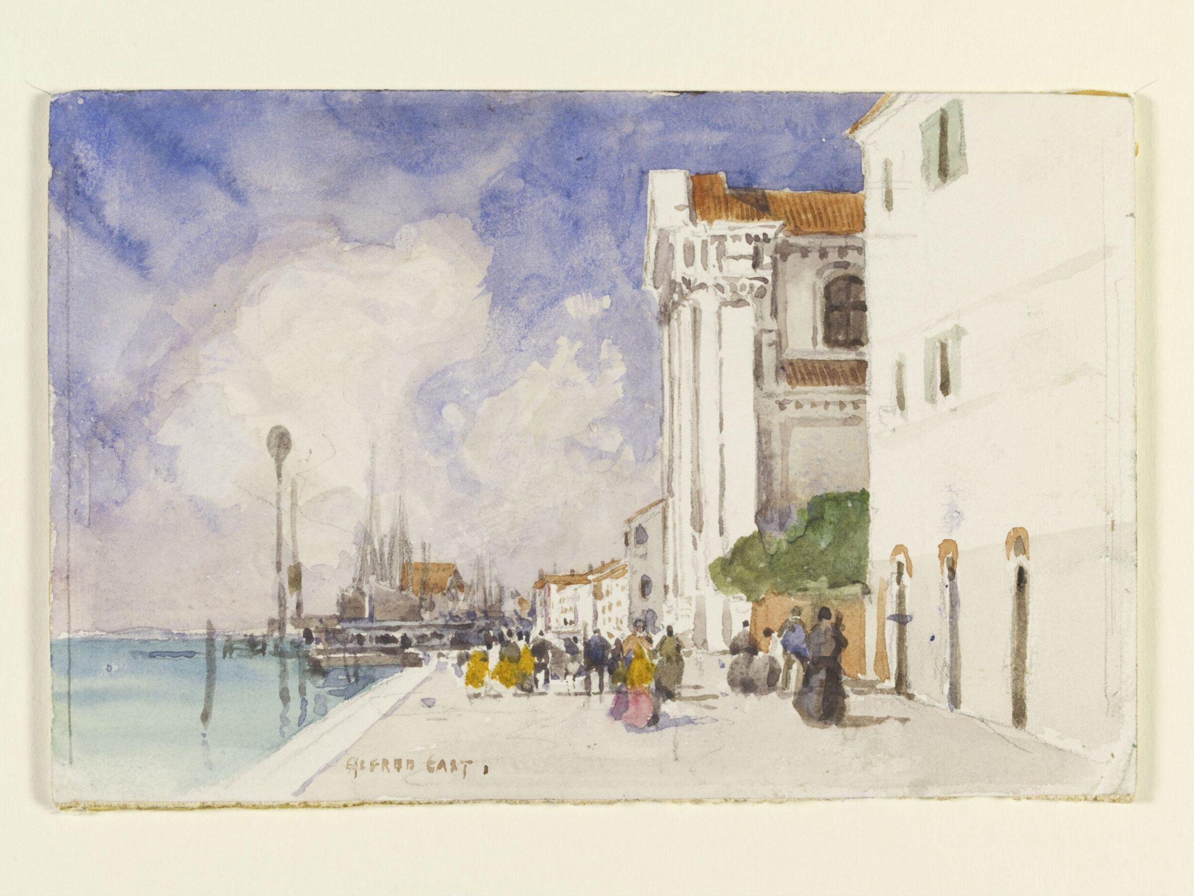The Jesuits' Church, or Santa Maria del Rosario, Venice, Alfred East, ca. 1895-1903