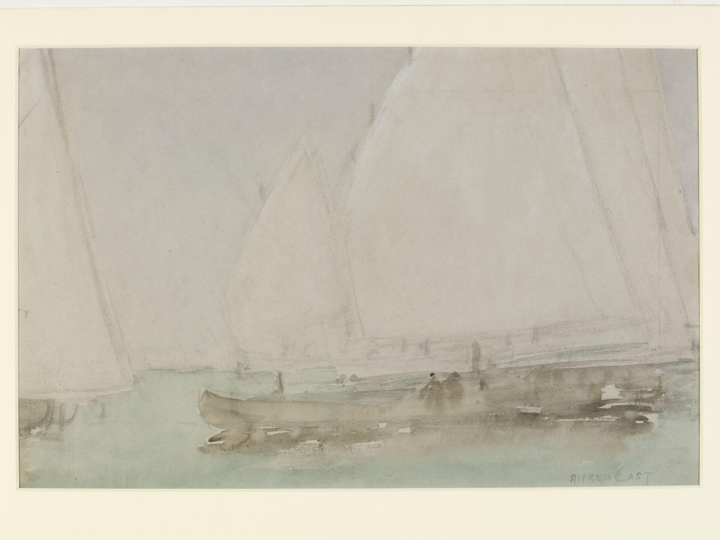Study, Alfred East, ca. 1870-1913