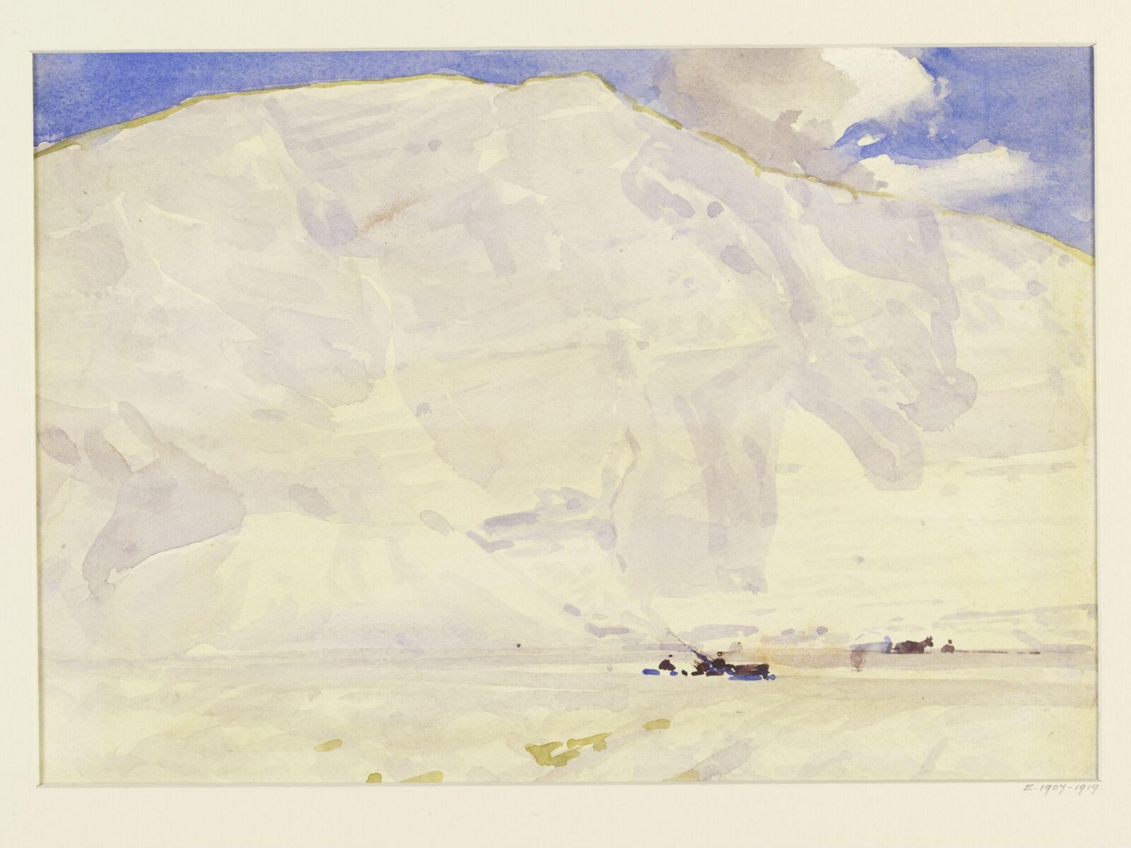 Marble Quarry, probably at Carrara, Alfred East, late 19th century-early 20th century